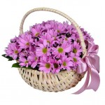 Цветы в корзине от интернет-магазина «StarFlora»в Нижнекамске